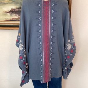 Johnny Was JWLA Poncho Cardigan